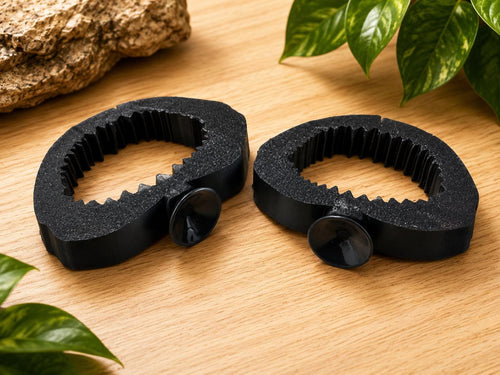 Shark Jaw Floating Plant Holder & Feeding Ring | 3D Printed Aquarium Accessory